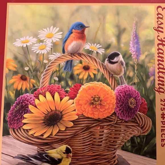 SALE!! 275 piece puzzle large pieces bouquet - Picture 3 of 10